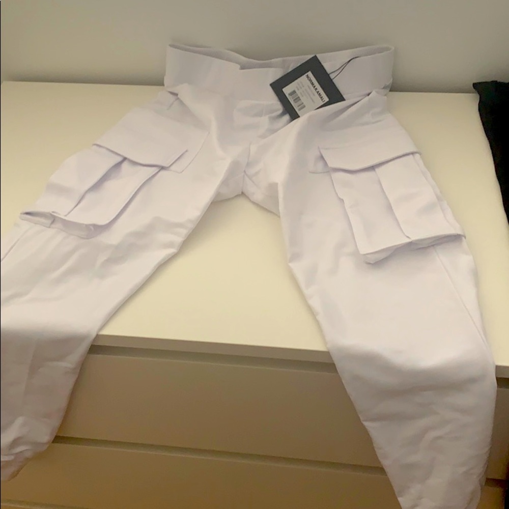 Never before word white cargo joggers from SHOPBOP
